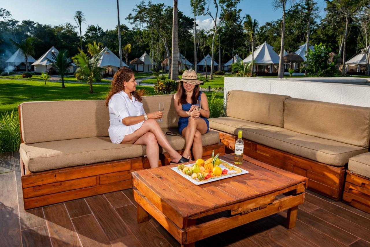 Xakluum Eco Glampings Hotel Puerto Morelos Exterior photo