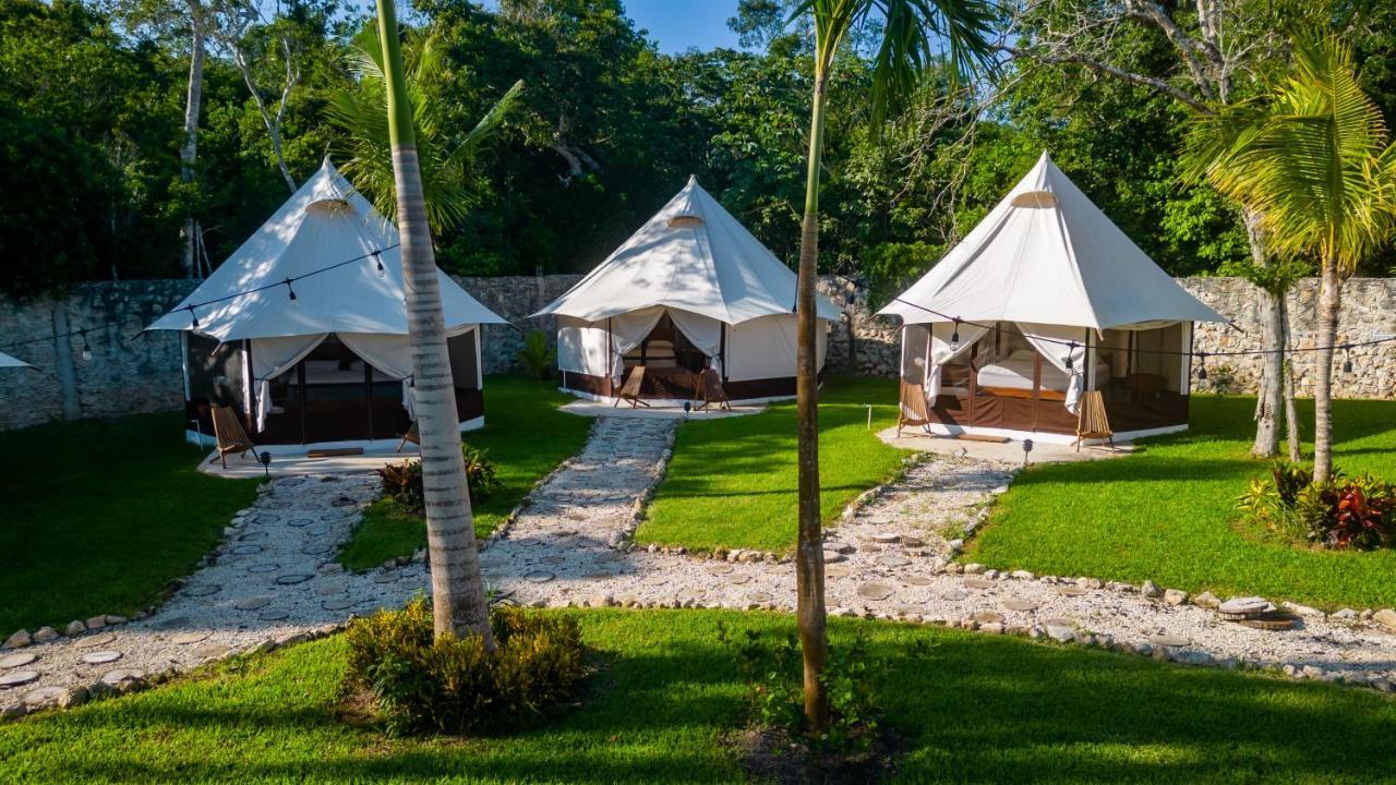 Xakluum Eco Glampings Hotel Puerto Morelos Exterior photo