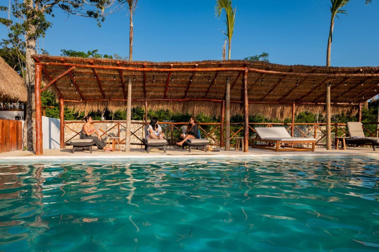 Xakluum Eco Glampings Hotel Puerto Morelos Exterior photo