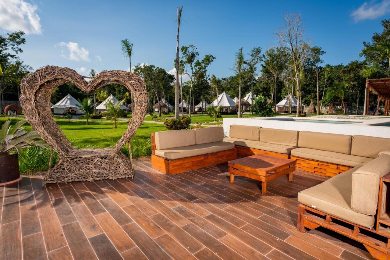 Xakluum Eco Glampings Hotel Puerto Morelos Exterior photo
