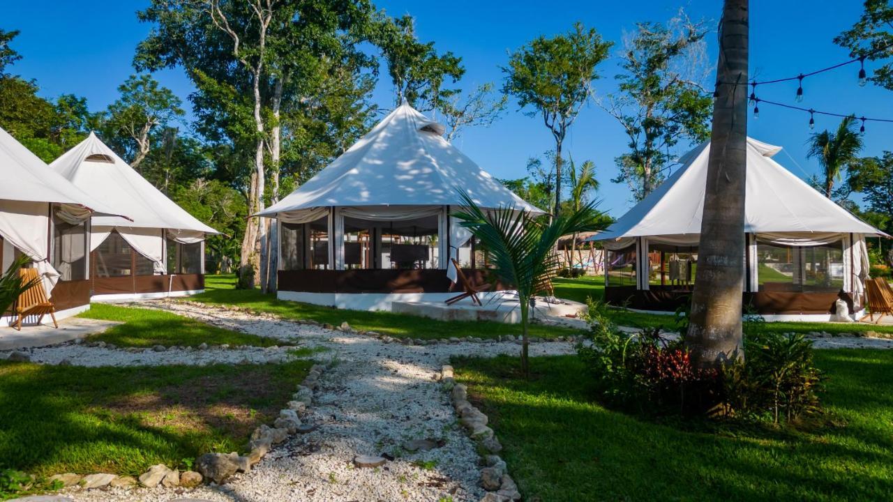 Xakluum Eco Glampings Hotel Puerto Morelos Exterior photo