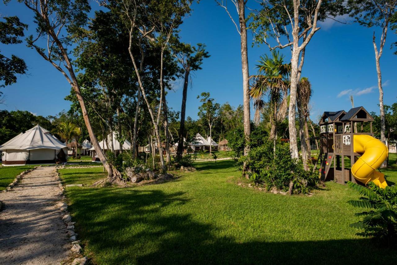 Xakluum Eco Glampings Hotel Puerto Morelos Exterior photo