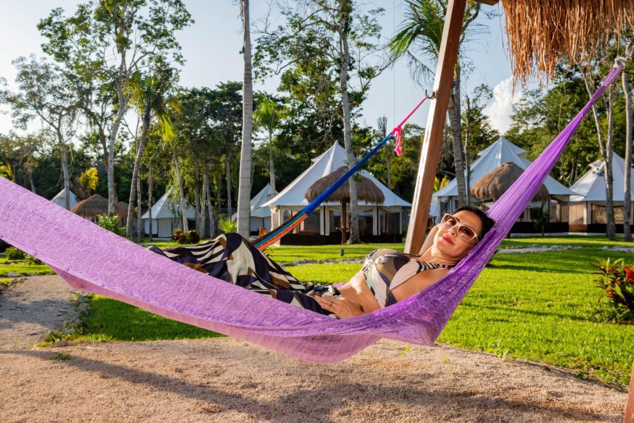 Xakluum Eco Glampings Hotel Puerto Morelos Exterior photo